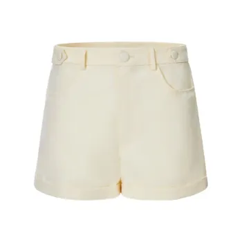 TAMMY TANGS Casual Shorts Women's Apricot