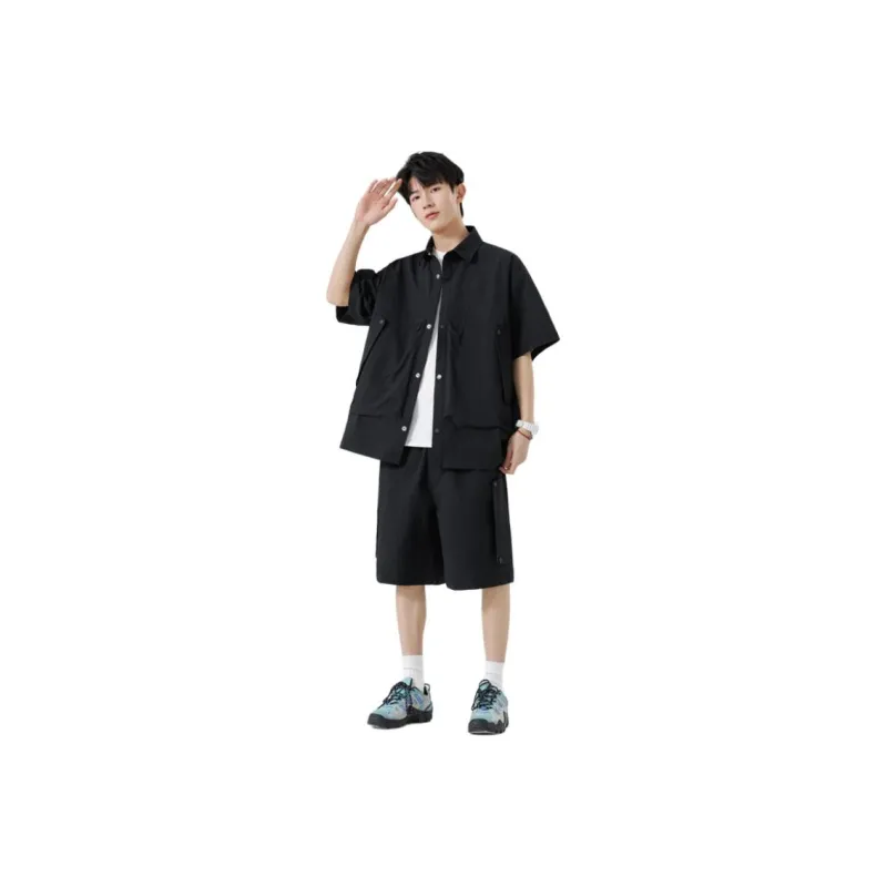 Anyveiw Shirt Matching Set Unisex-2