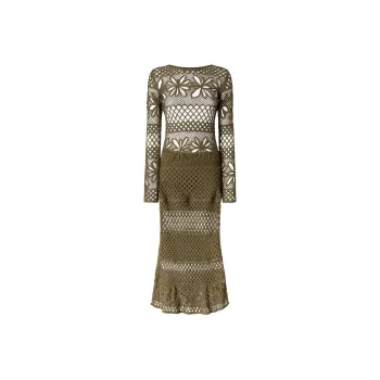PINKO Tricot Maxi Dress