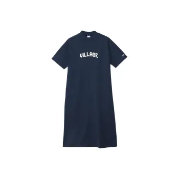 Champion SS24 Short-Sleeved Dresses Women's Marine Blue