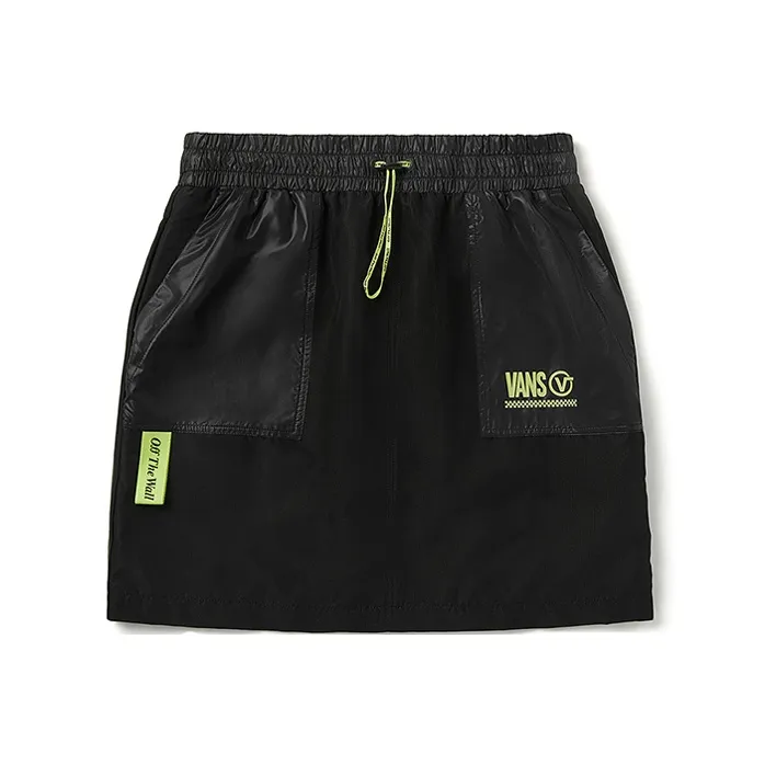 Vans Casual Short Skirts Women's Black-0