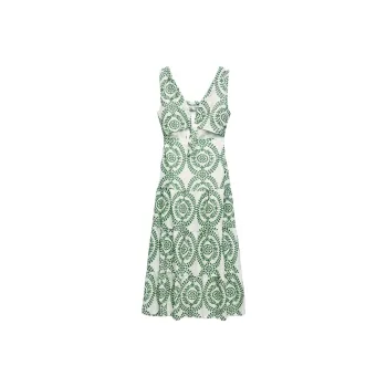 ZARA Sleeveless Dress Women's White