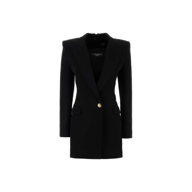 BALMAIN Single Breasted Blazer Dress-0