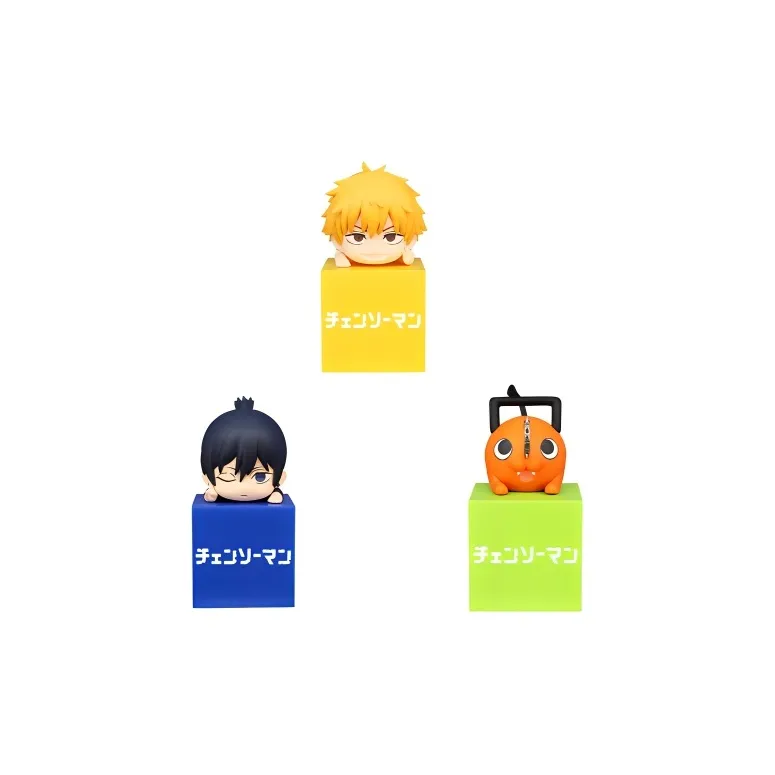 FURYU PooPoo Chainsaw Man Denji & Sawada Makoto & Buchi Ta Bonus Gifts 10cm-3