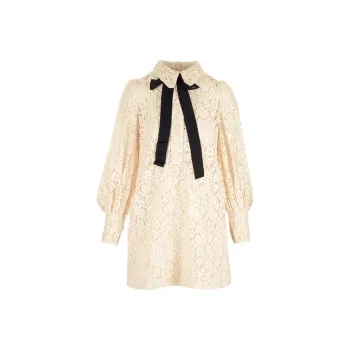 Zimmermann Long-Sleeved Dresses Women's Ivory