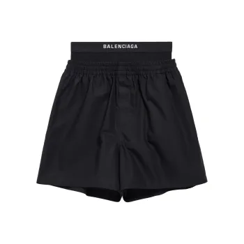 Balenciaga Hybrid Boxer Shorts 'Black'