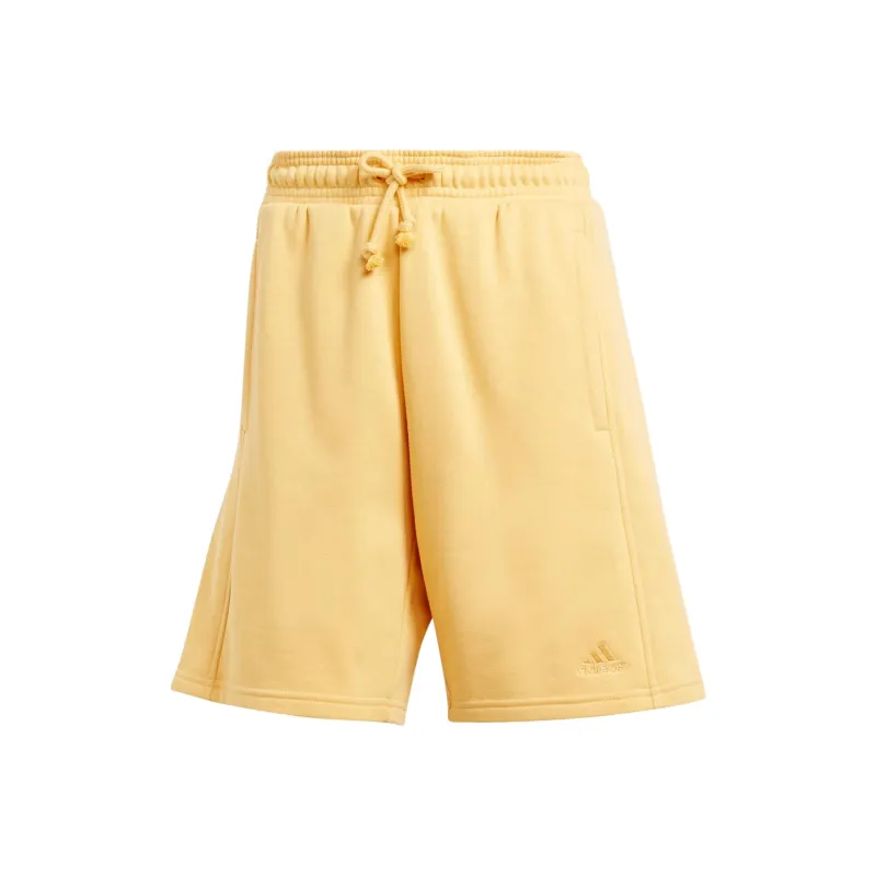 Adidas All Szn Fleece Shorts Casual Shorts Women's Yellow-0