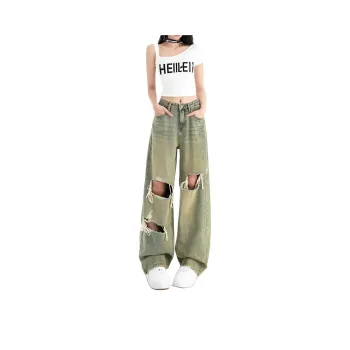 HELEH Jeans Women's Turquoise Cypress Green
