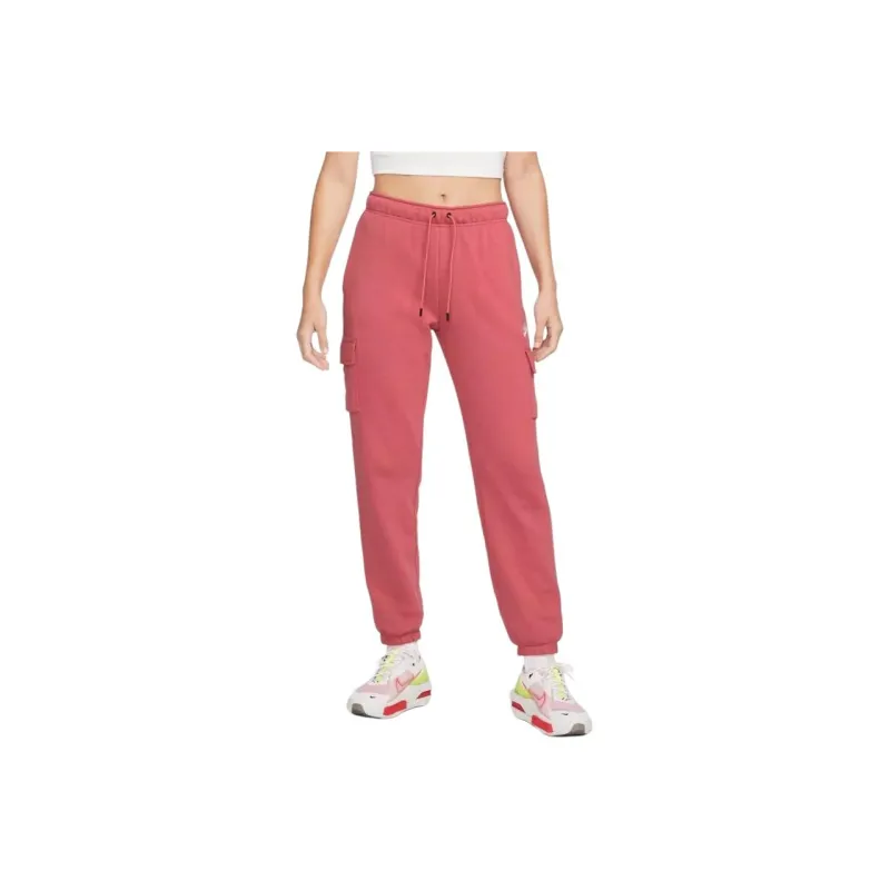 Nike Knitted Sweatpants Women's Dark Pink-0