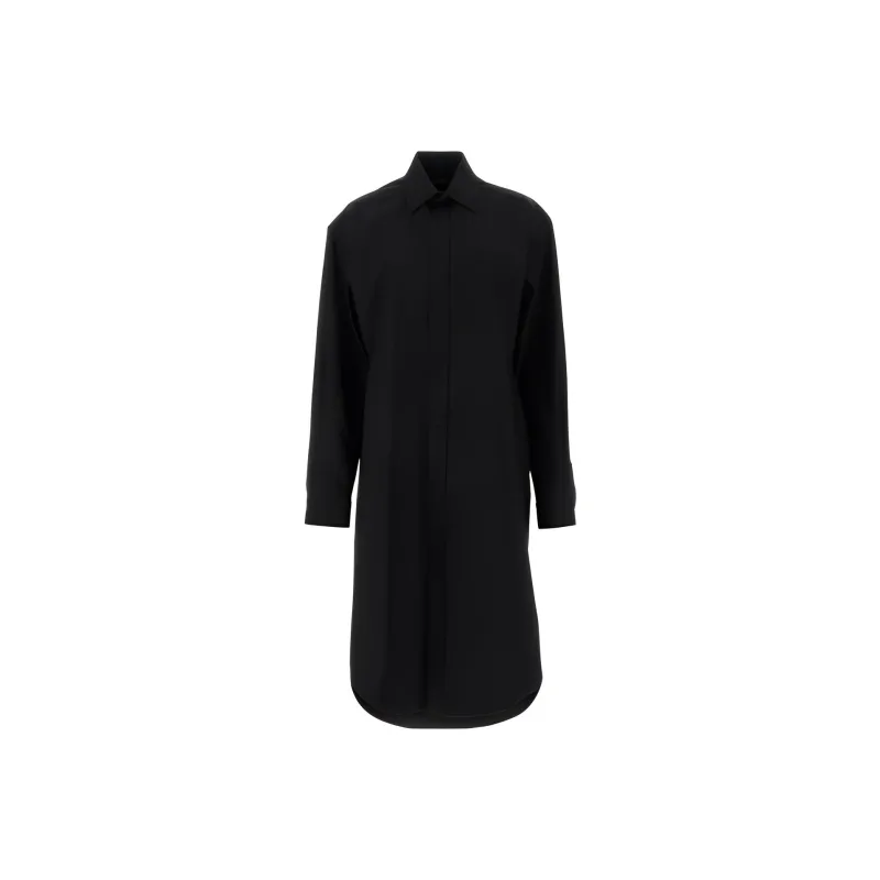 Balenciaga Long Sleeved Shirt Dress-2
