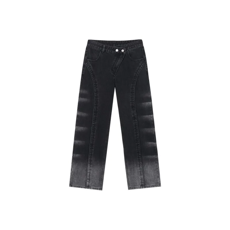 SEENFAAN Jeans Women's Black-0