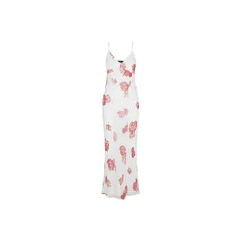 Realisation Par SS24 The Eugenie Slip Dresses Women's Tuscan Rose Tuscany Rose