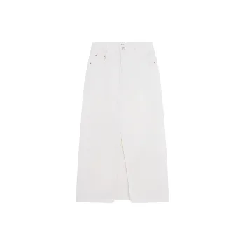 GAP Denim Long Skirts Women's White