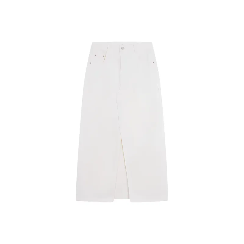 GAP Denim Long Skirts Women's White-0