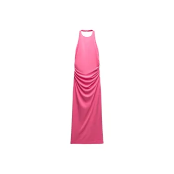 ZARA Slip Dresses Women's Pink