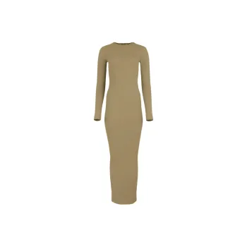 Entire Studios FW23 Long-Sleeved Dresses Women's Khaki