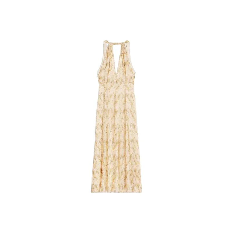 CELINE Sleeveless Dresses Women's Yellow-0