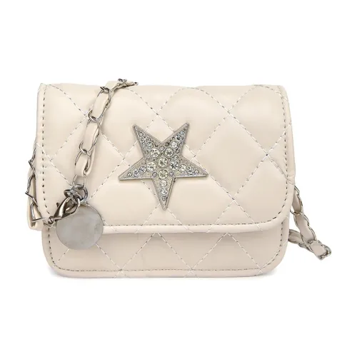 TOUTSEUL YOLO PU Crossbody Bag, Shoulder Bag Regular Women's Ecru/Silver/Gold/Black/Pink