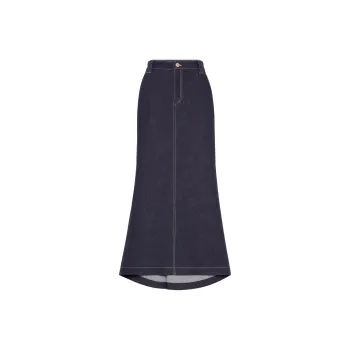 Brunello Cucinelli Denim Skirt