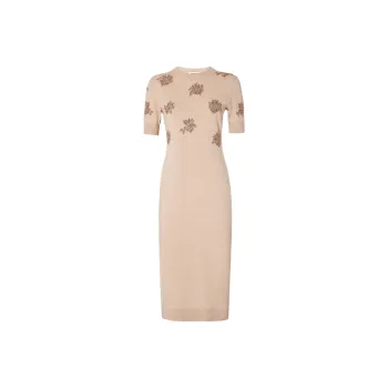 FENDI SS25 Short Sleeved Dresses Women's Pink
