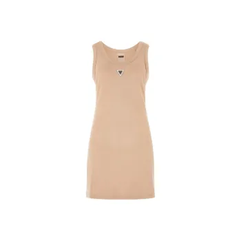 GUESS Sleeveless Dress Women's Beige