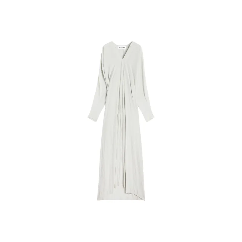 Lanvin Draped Kaftan Dress-0