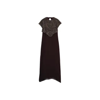 ZARA Short Sleeved Dresses Women's Chocolate