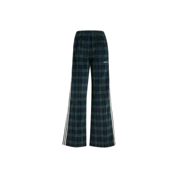 Adidas Originals Corduroy Tartan Wide Leg Pants