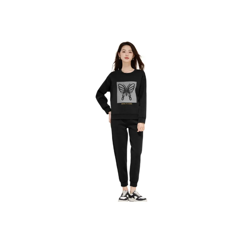 Fele.d Casual Suit Women's Gray-4