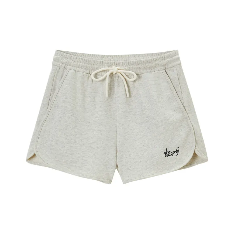 LEDIN Casual Shorts Women's Light Gray-0