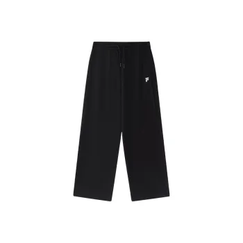 FILA FUSION Knitted Sports Pants Women's Jet Black