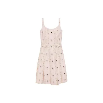 Giambattista Vall Embroidered Silk Mini Dress