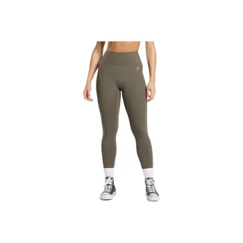 GYMSHARK Leggings Women's Camouflage Brown