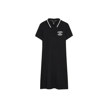 Skechers Short Sleeved Dress Women's Carbon Black
