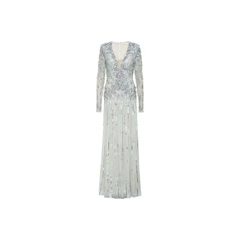 RACHEL GILBERT Rosa Crystal embellished Gown