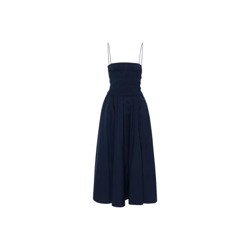 Polo Ralph Lauren Poplin Midi Dress-0