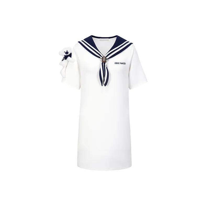 13 DEMARZO Short Sleeved Dress Women's-0