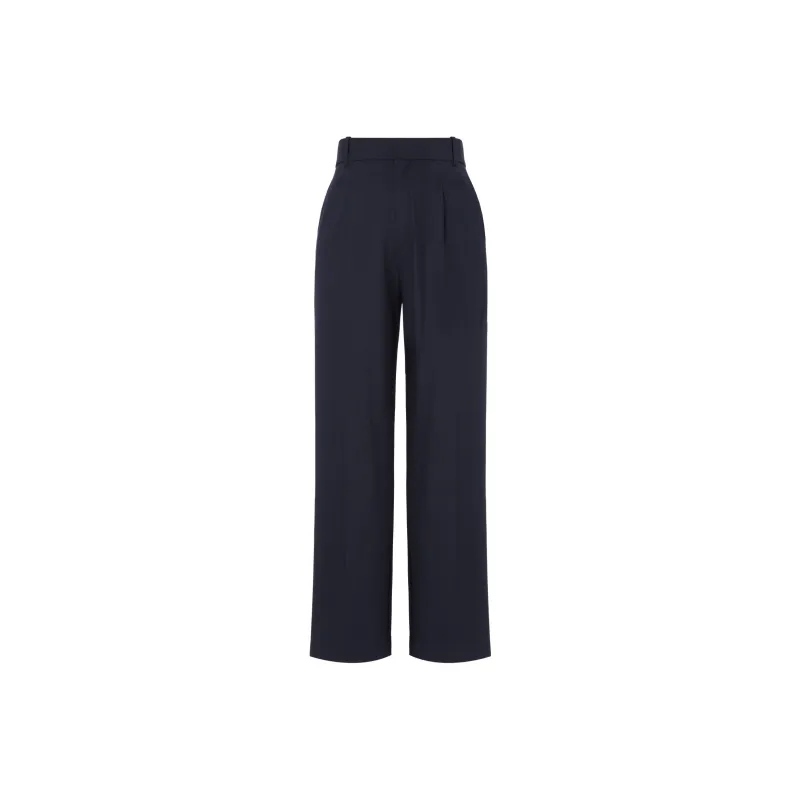 UNIQLO Suit Trouser Women's Navy Blue-0