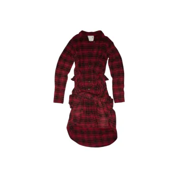 R13 Long Sleeved Dress Women's Red
