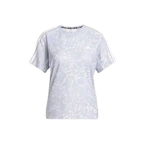 Adidas Own The RunClimacool T Shirt Women's Gray Purple