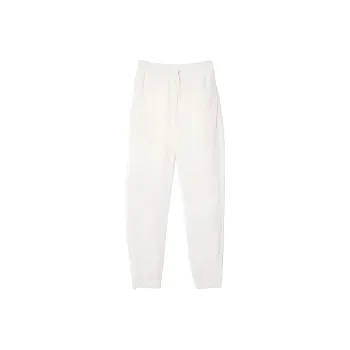 LACOSTE Knitted Sports Pants Women's White