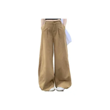 Garbege Jeans Women's Khaki