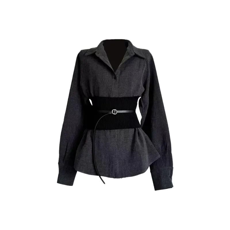 JOSR Long Sleeved Dress Women's Black-0