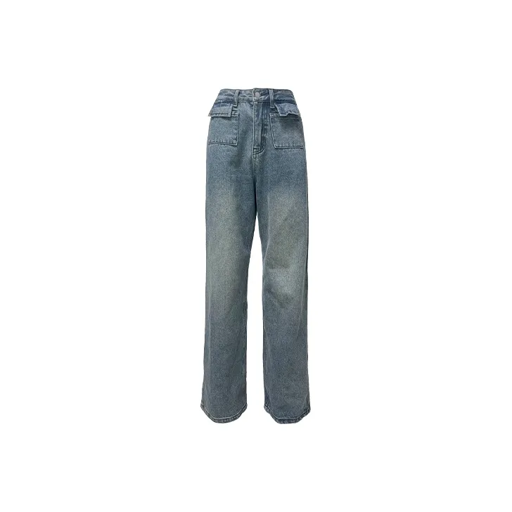 Gyokuu Jeans Women's Dark Blue-0