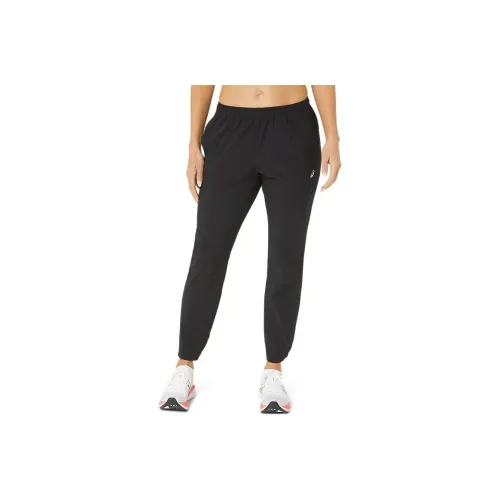 Asics Knitted Sports Pants Women's Black