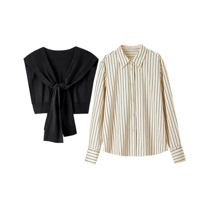 SENTUBILA Shirt Matching Set Women's-0