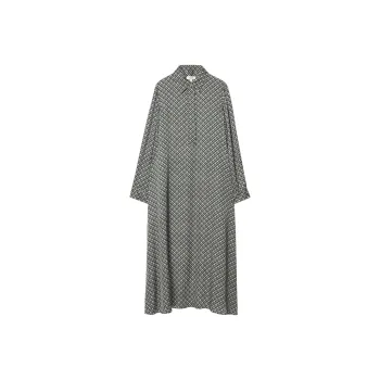 COS Long Sleeved Dresses Women's Dark Green