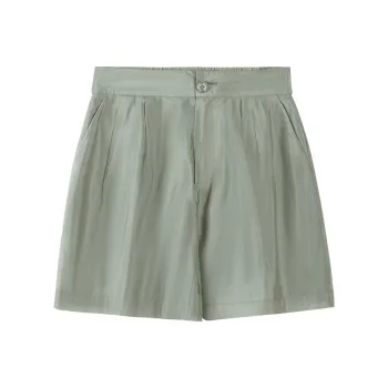 THE SEA LIFE Casual Shorts Women's Shimmer Green
