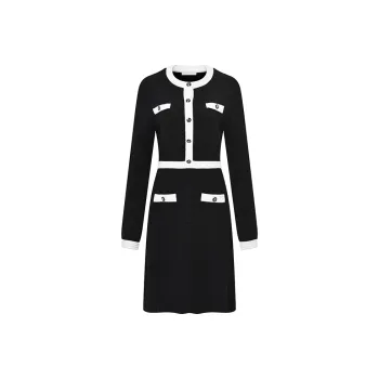 RARE Long Sleeved Dresses Women's Black