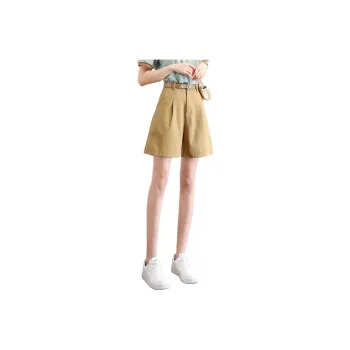 TERRE BLEUE Casual Shorts Women's Khaki